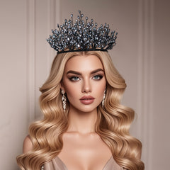 Vintage Crown Wedding Tiara for Bridal Party HP848