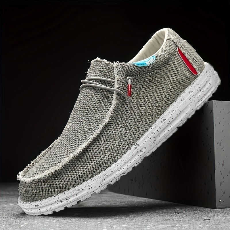 Men's Lace Up Non Slip Casual Shoes Low Top Sneakers