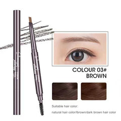 Double Headed Eyebrow Pencil Soft Textured Waterproof Eyebrow Pen