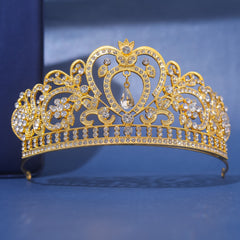 Women Queen Crown Tiara Headband Party Favor Decorations