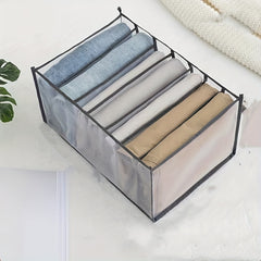 Grids Underwear Organizer Foldable Socks Divider Closet Storage Box