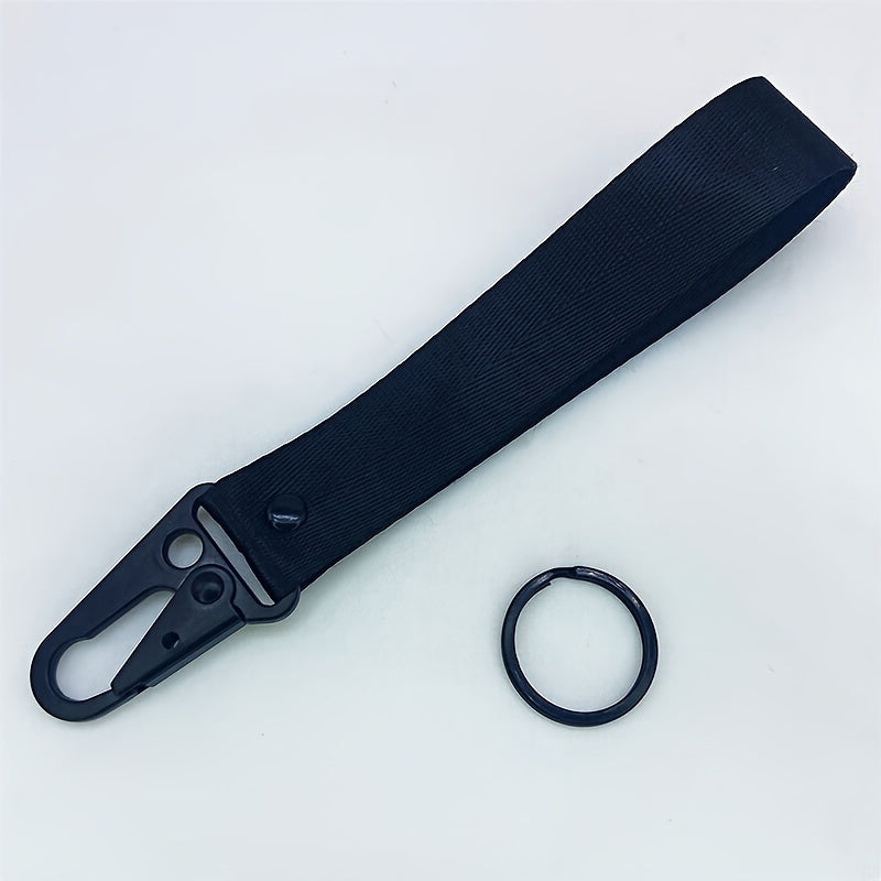 Multifunctional Keychain Strap With Carabiner Hook