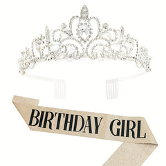 Rhinestone Crown Princess Crown Bridal Wedding Accessories