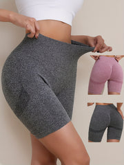 High Waist Butt Lifting Biker Shorts for Women