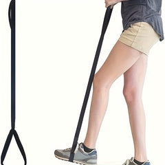 Leg Lifter Strap for Adults - Portable with Hand Strap and Foot Loop