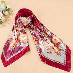 Satin Hairscarf Silk Feeling Sexy Bustier Multiple Wearing