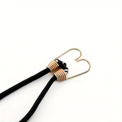 15pcs 25.4cm Mini Bungee Cords Rubber with Steel Hooks for Tarps Covers Canopies