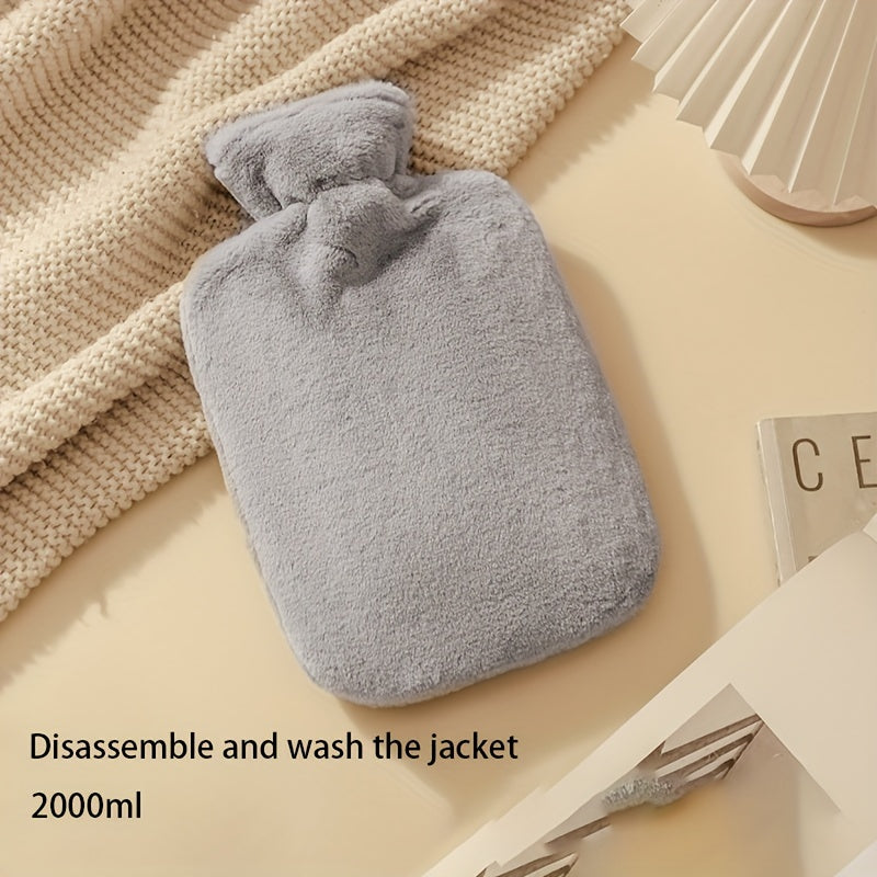Hot Water Bag With Plush Cover 2000ml