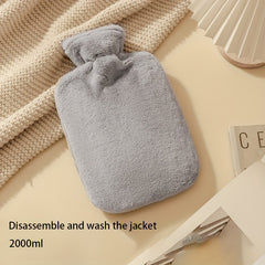 Hot Water Bag With Plush Cover 2000ml