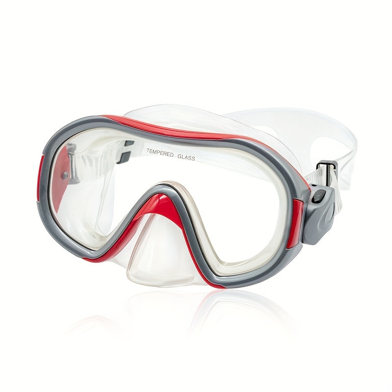 Waterproof Anti-fog Diving Goggles Large Frame PC Glass Mask