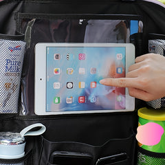 Car Seat Back Storage Bag Anti-kick Organizer