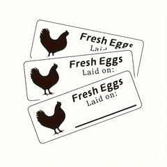 120pcs Egg Box Date Tags Self-adhesive Label Stickers