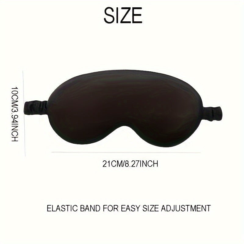 Printed Smooth Sleep Eye Mask for Travel Rest Nap Yoga Meditation