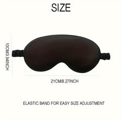Printed Smooth Sleep Eye Mask for Travel Rest Nap Yoga Meditation