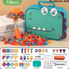 DIY Screw Box Set for Ages 3+ Creative Building Toys