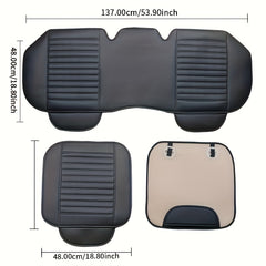 Universal Faux Leather Car Seat Cushion