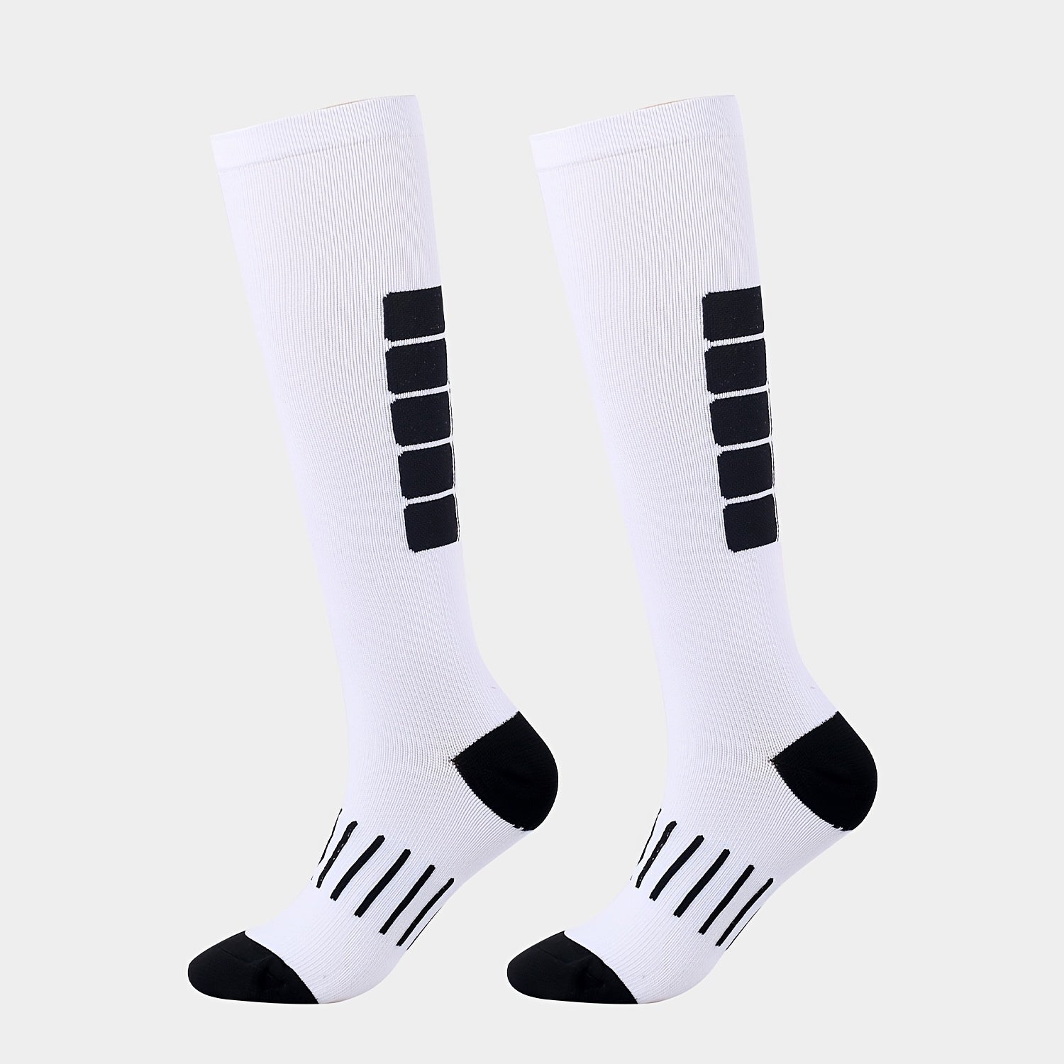 High Performance Compression Socks for Men - Colorful Stripes