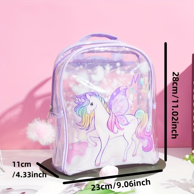 Kids Cartoon Backpack Large Capacity for Travel
