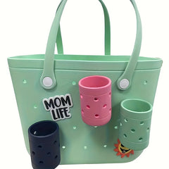Summer Beach Bag Cup Cover Charm Holder Travel Bogg Bag Accessories