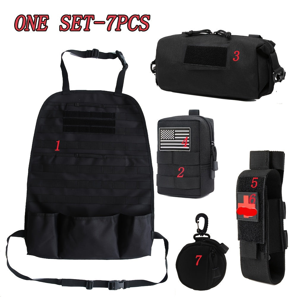 Car Seat Back Organizer with Multiple Pockets for Truck SUV MPV Van