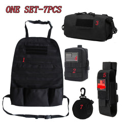 Car Seat Back Organizer with Multiple Pockets for Truck SUV MPV Van
