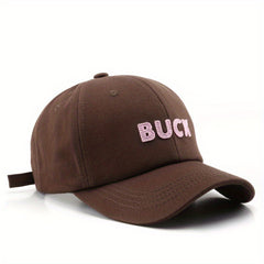 Buck Embroidered Denim Baseball Cap