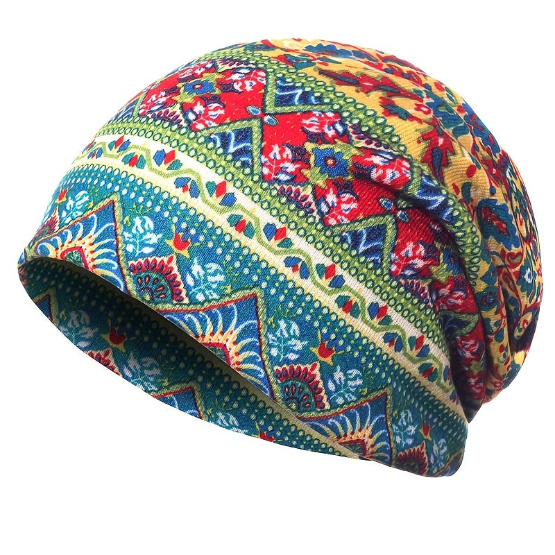 Men's Baggy Slouch Chemo Beanie Hat Skull Cap Stretchy Knit Cap