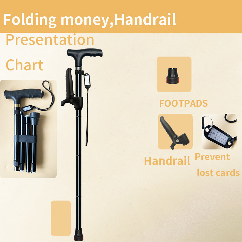 Adjustable Canes Portable Walking Sticks for Hiking