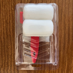 2 Sets Replaceable Roller Head 7.62 cm Mini Polyester Roller Brush