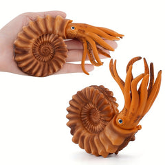 Prehistoric Marine Life Models Set PVC Educational Figurines Fossilized Sea Crea