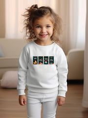 Christmas Manga Sweatshirt for Kids