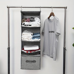 1pc Hanging Underwear Bag Dust-proof Storage Bag For Socks Bras