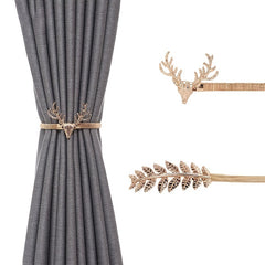 1pc Metal Curtain Tie Back Rings - Stylish and Easy to Hang