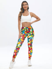High Waist Yoga Leggings with Pocket Women's Activewear