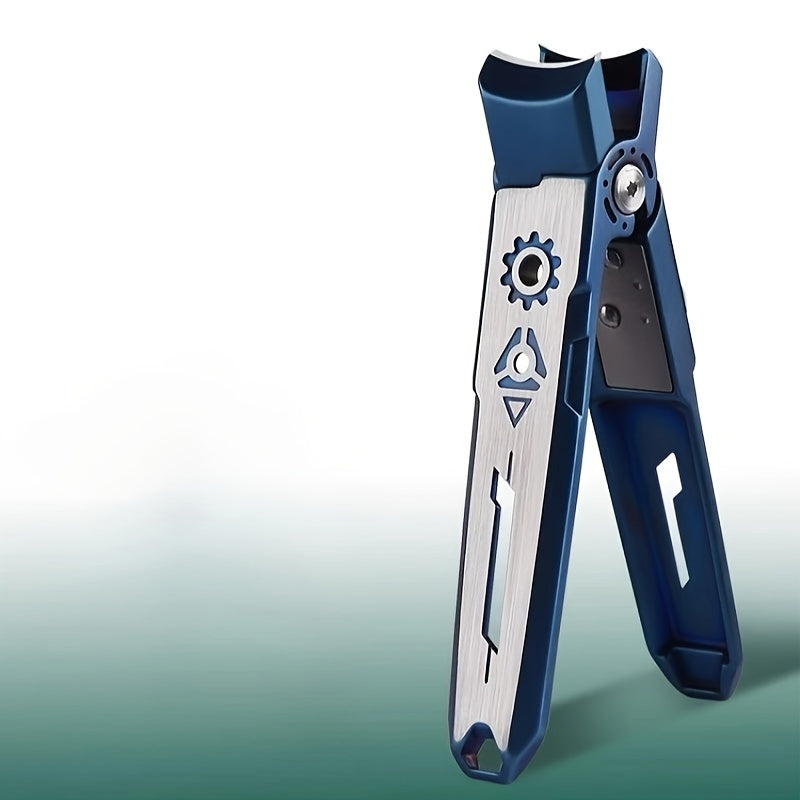 Large Opening Splash proof Nail Clipper Stainless Steel Nail Cutter