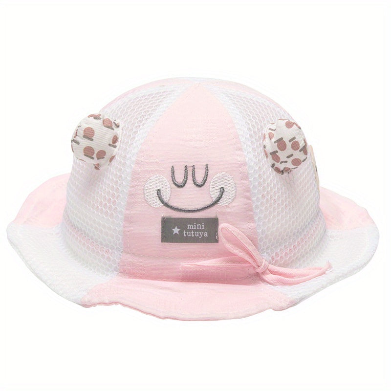 Mesh Sunshade Baby Hat for Summer Sun Protection