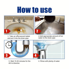 Sink And Drain Cleaner Drain Clog Remover For Kitchen Bathroom Toilet