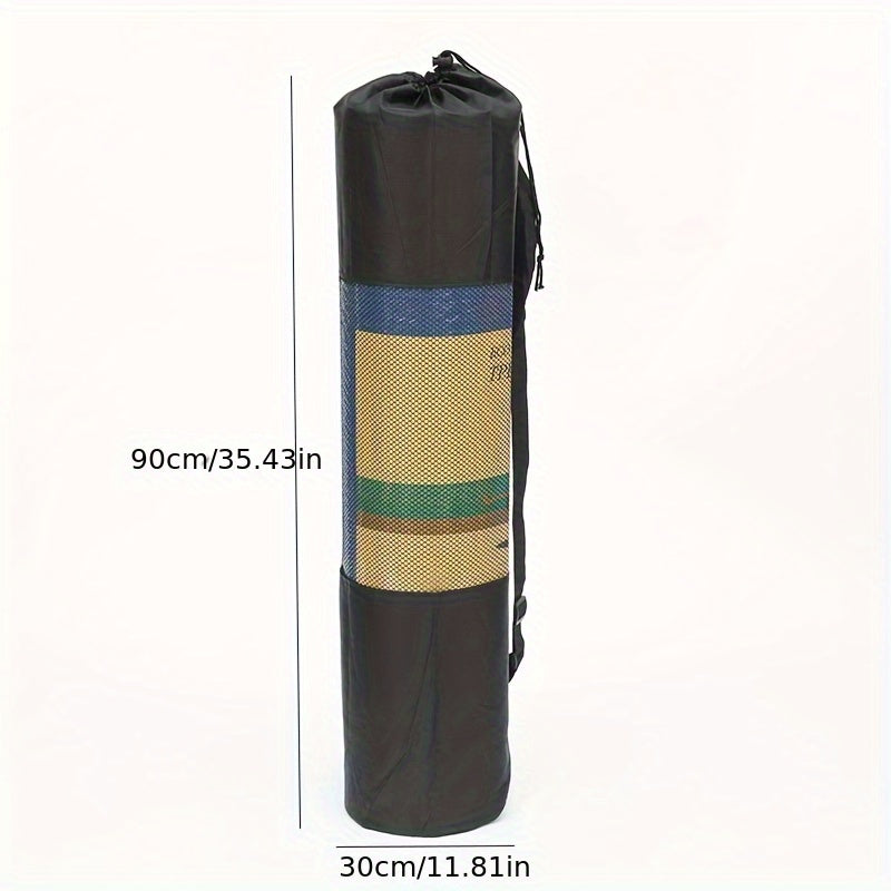 Yoga Mat Storage Mesh Sling Bag Thickened Oxford Cloth