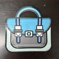 10 Pcs Hand Bag Shape Cookie Candy Zipper Bags for Party Supplies