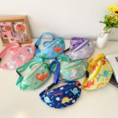 Kids Cartoon Chest Bag Outing Shoulder Bag For Girls