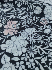 Floral Print High Rise Wide Leg Pants