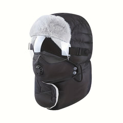Winter Thickened Ear Protection Windproof Cotton Warm Cap