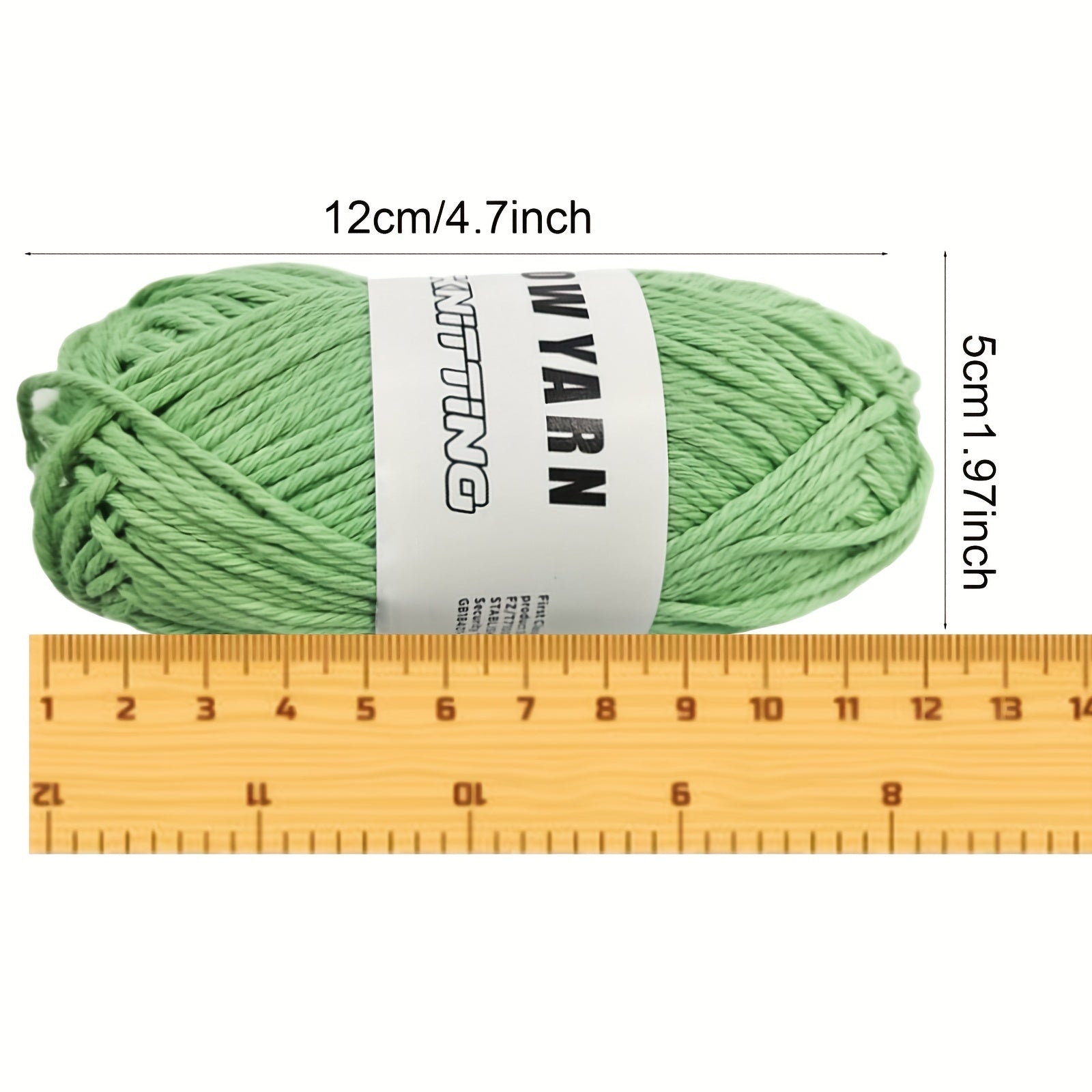 50g Luminous Yarn Glow In The Dark Cotton Yarn for Knitting
