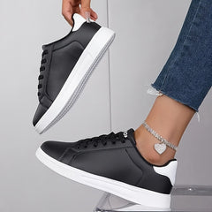 Lightweight Flat Skate Shoes Non Slip Round Toe Sneakers