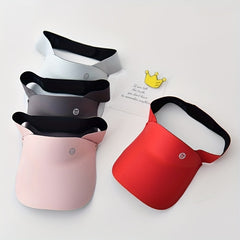 Kids Summer Sun Hat Adjustable Protective Peaked Cap