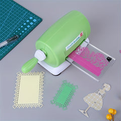 Portable 5 Colors Craft Buddy Mini Die Cutting Machine With Pads
