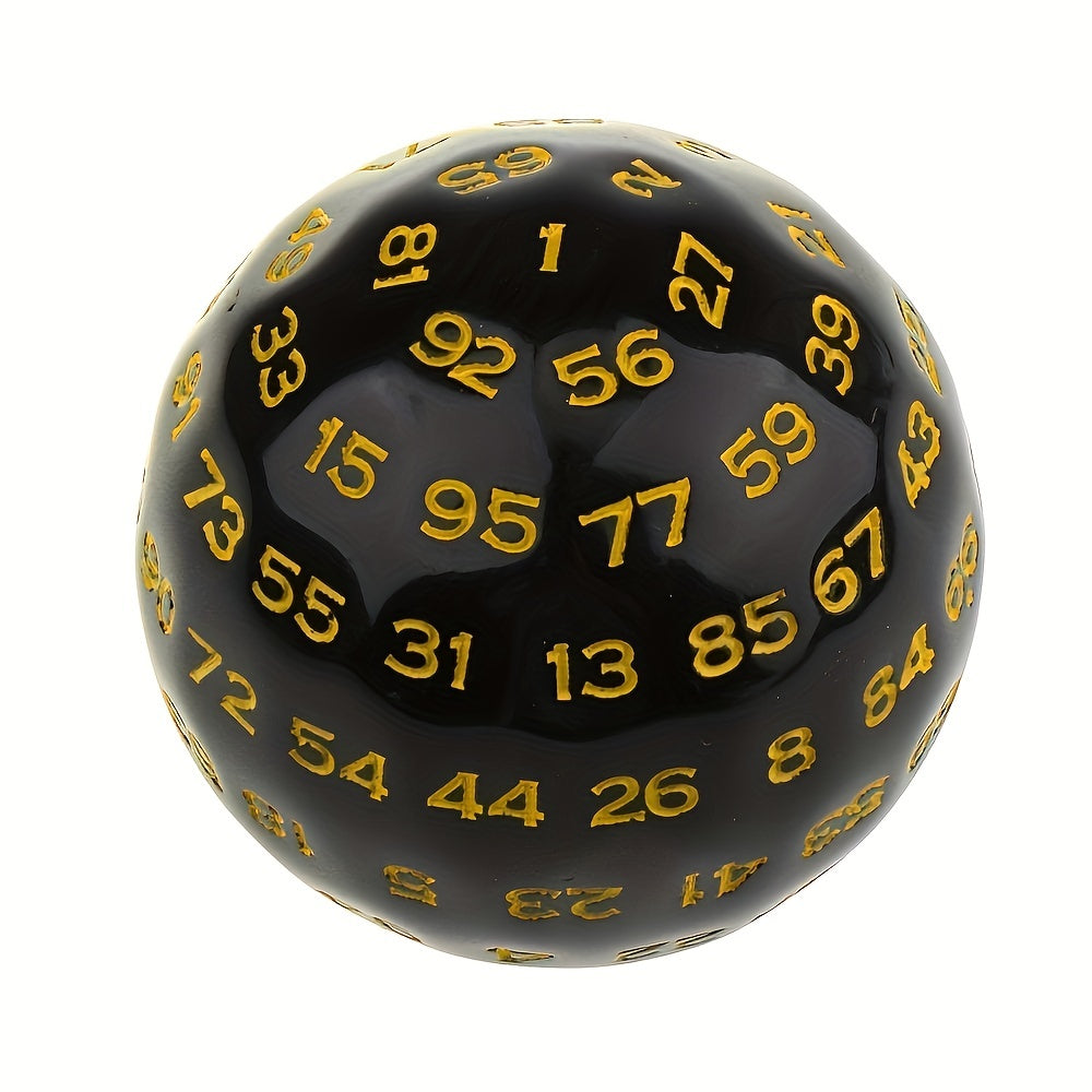 1pc 100 sided Numbers 1 100 Dice D100 Large Ball Game Dice Collectible Dice