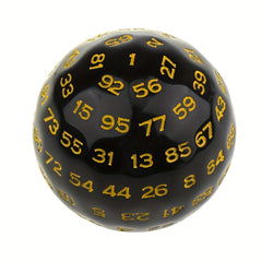 1pc 100 sided Numbers 1 100 Dice D100 Large Ball Game Dice Collectible Dice
