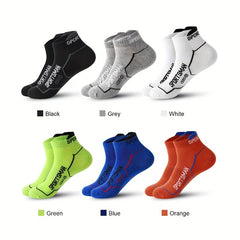 Men's Short Sports Socks Moisture Wicking Ankle Socks