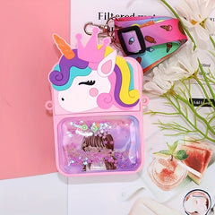 Kids Silicone Coin Purse Pony Crossbody Bag